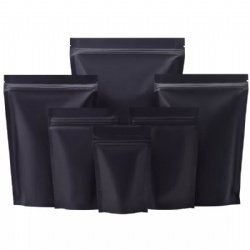 MATTE BLACK MYLAR BAGS